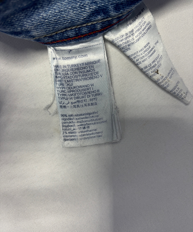 Tommy Hilfiger Blue Straight Leg Denim Jeans