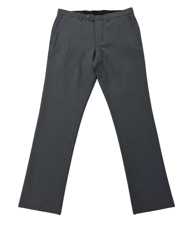 T.M. Lewin Gray Power Stretch Skinny Fit Wool Blend Blazer