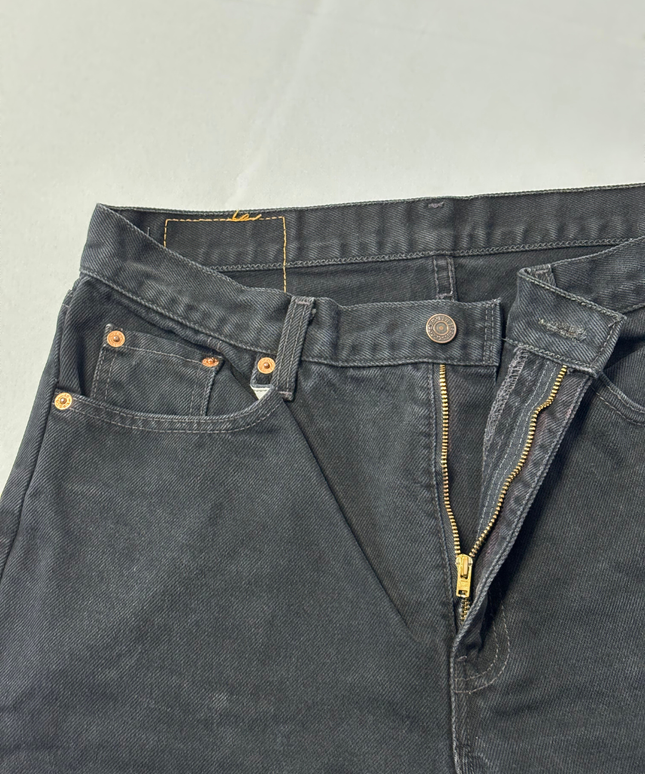 Levi's 615 Black Straight Leg Denim Jeans