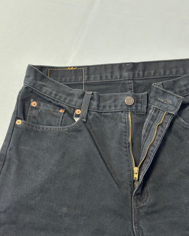 Levi's 615 Black Straight Leg Denim Jeans