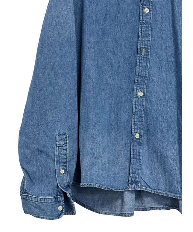 Polo Ralph Lauren Blue Denim Long-Sleeve Button-Down Shirt