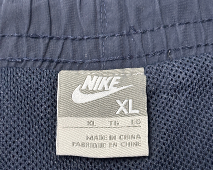Nike Navy Blue Windbreaker Track Pants
