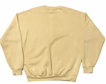 Nike Beige Vintage Spellout Graphic Sweatshirt