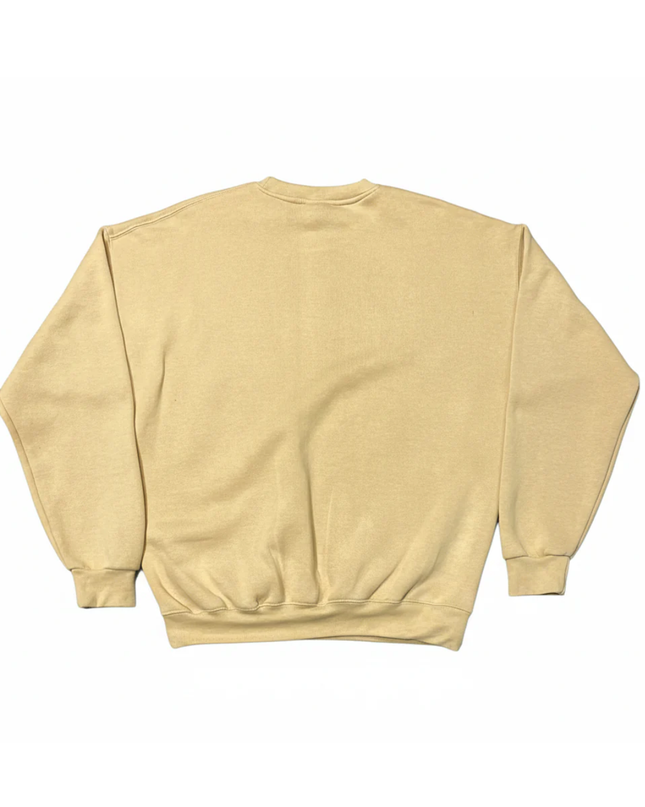 Nike Beige Vintage Spellout Graphic Sweatshirt