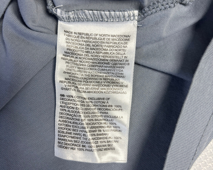 The North Face Gray Short Sleeve Crew Neck T-Shirt