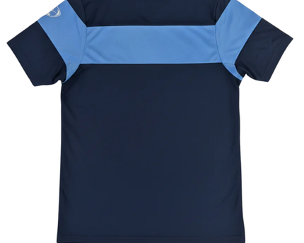 Nike Navy Blue Dri-FIT Color-Block Sports T-Shirt