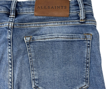 AllSaints Blue Mast Fit Skinny Jeans