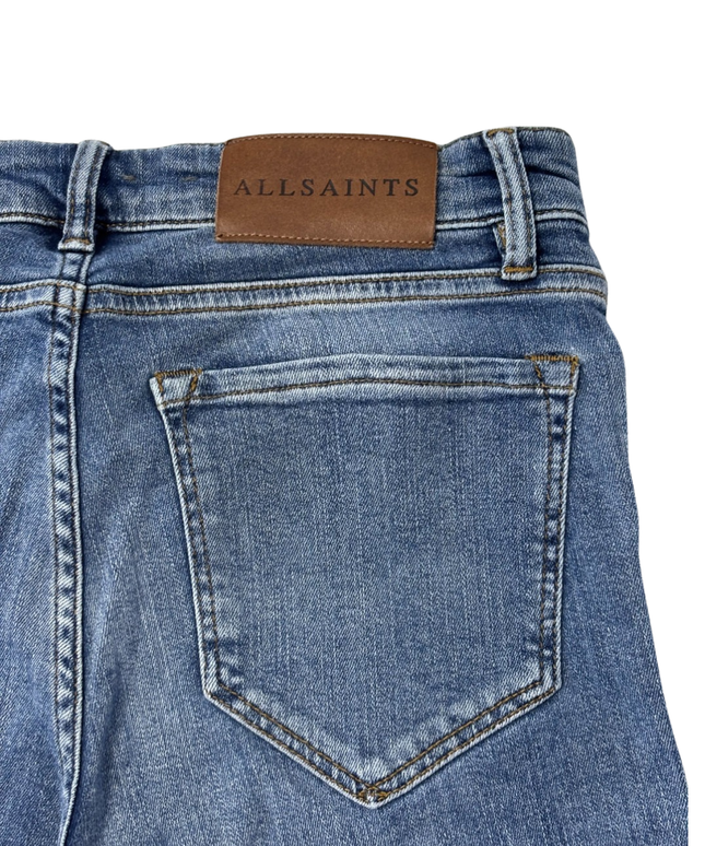 AllSaints Blue Mast Fit Skinny Jeans