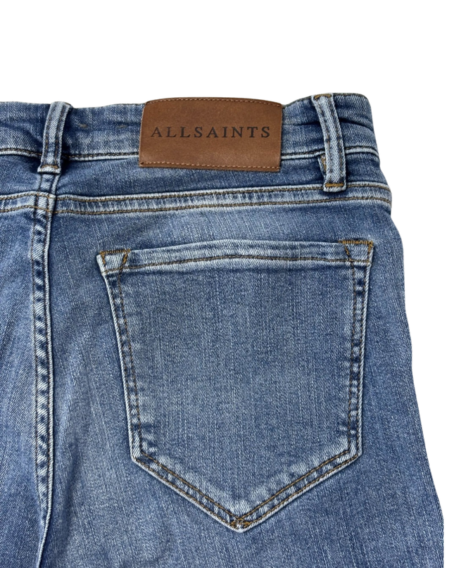 AllSaints Blue Mast Fit Skinny Jeans