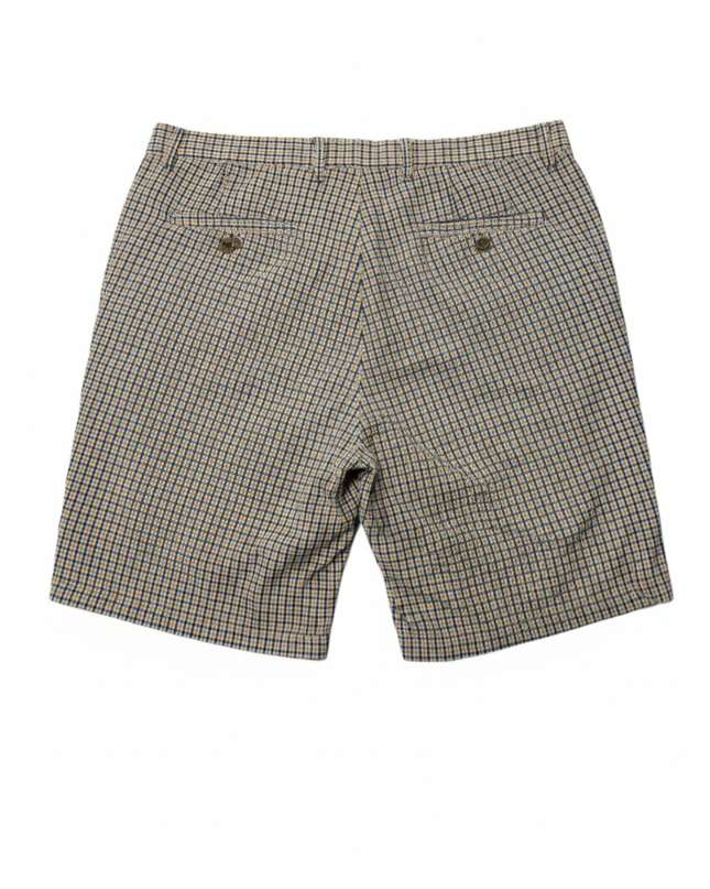 Gagliardi Multicolor Check Cotton Tailored Shorts