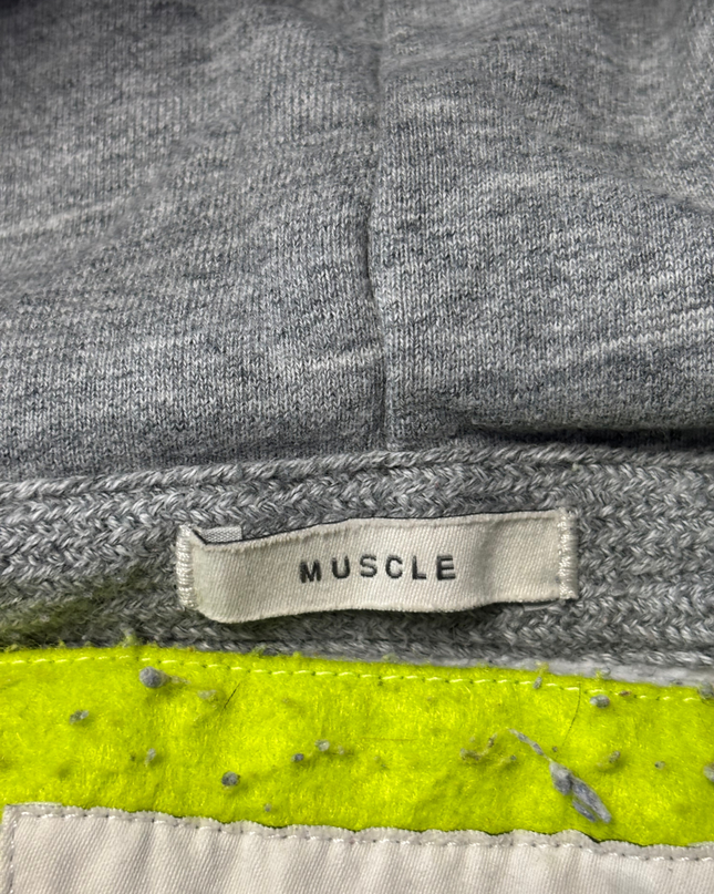 Abercrombie & Fitch Grey Graphic Fleece Pullover Hoodie