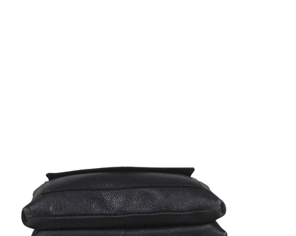 Ted Baker Black Pebbled Leather Crossbody Bag