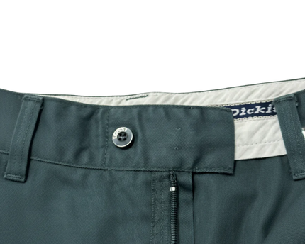 Dickies Dark Green Straight Leg Work Pants