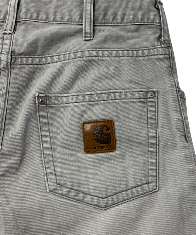 Carhartt Grey Slim Fit Cotton Pants