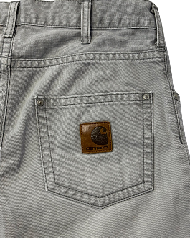 Carhartt Grey Slim Fit Cotton Pants