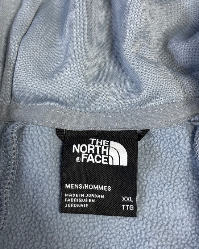The North Face Two-Tone Grey Hooded Hybrid Jacket for Men
