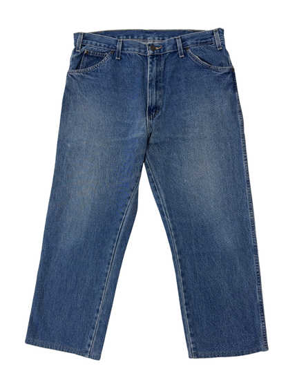 Dickies Classic Fit Stonewash Blue Denim Jeans - L | Waist: 34"