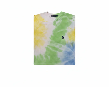 Polo Ralph Lauren Multicolor Vertical Tie-Dye T-Shirt