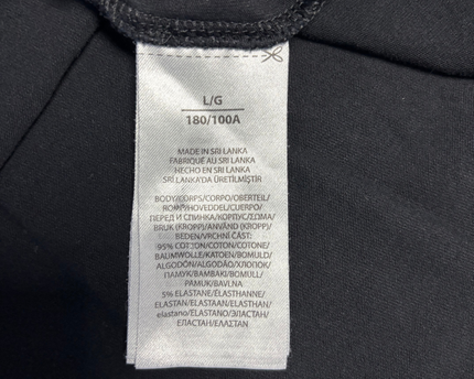 Polo Ralph Lauren Black Cotton Crewneck T-Shirt