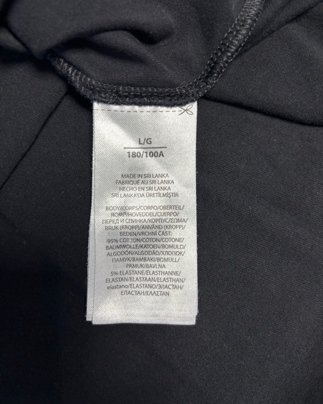 Polo Ralph Lauren Black Cotton Crewneck T-Shirt