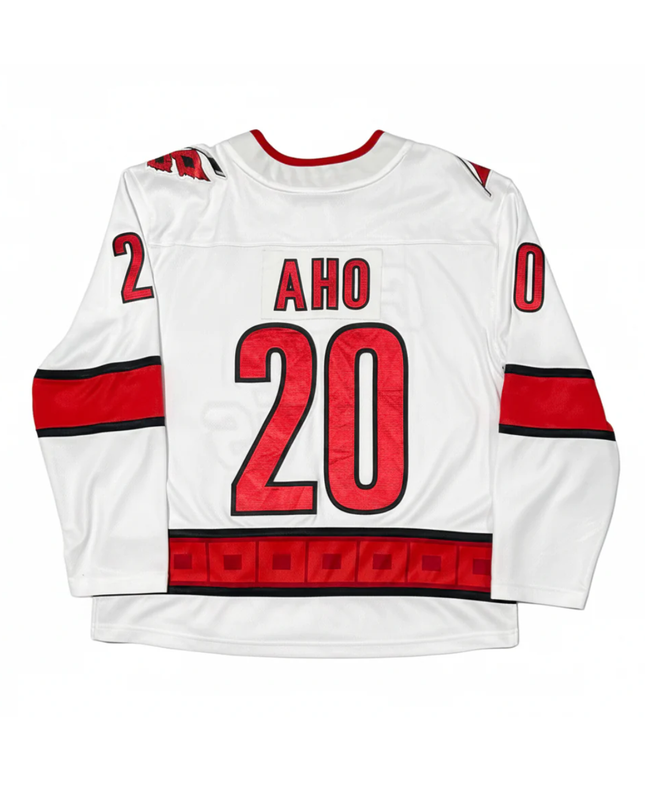 Fanatics White Sebastian Aho Carolina Hurricanes Away Jersey