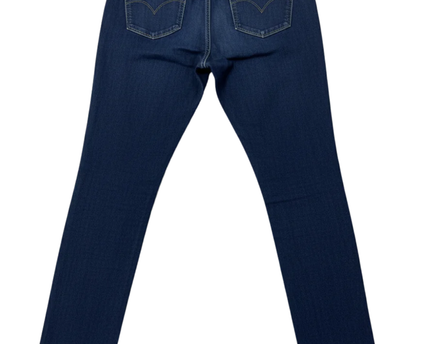Levi's Blue Mid Rise Skinny Jeans