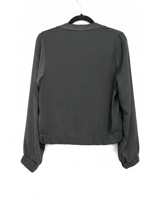 H&M Black Lightweight Bomber Jacket
