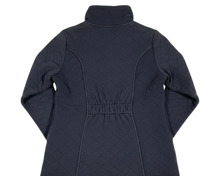 The North Face Women's Black Quilted Full Zip High-Neck Jacket