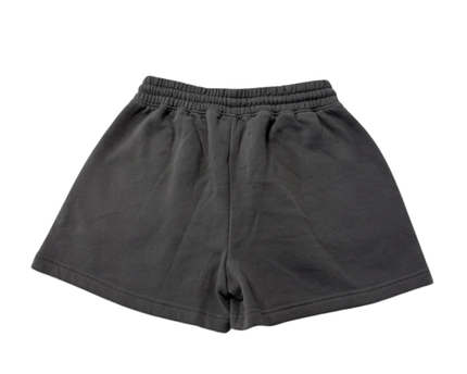 Alo Grey Relaxed Fleece Sweat Shorts