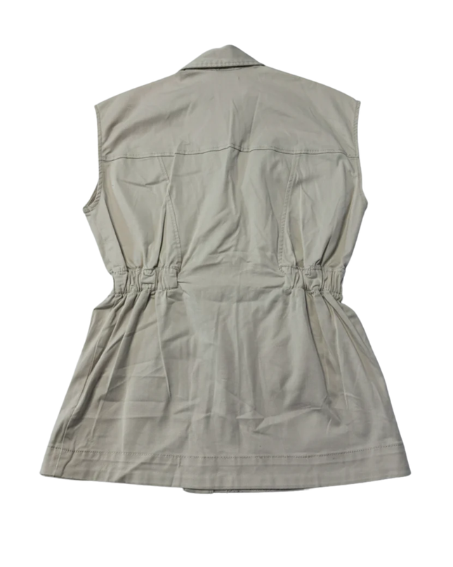 H&M Divided Beige Utility Sleeveless Vest