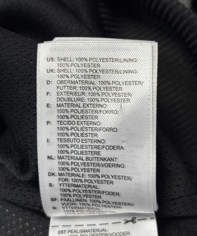 Adidas Black and White Zebra Print Track Jacket