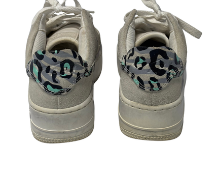 Nike Beige Air Force 1 Sage Low Leopard Sneakers