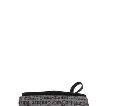 Juicy Couture Black Monogram Heart Crossbody Bag