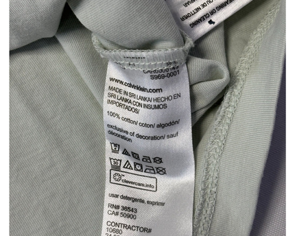 Calvin Klein Light Green Liquid Touch T-Shirt