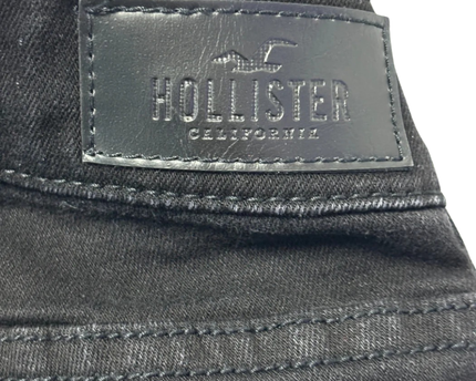 Hollister Black Low-Rise Bootcut Jeans