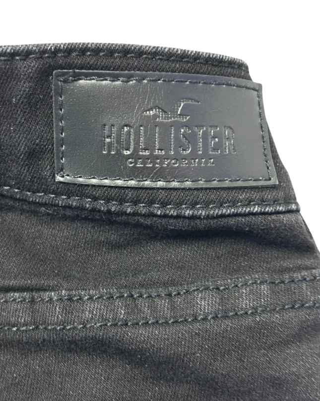 Hollister Black Low-Rise Bootcut Jeans