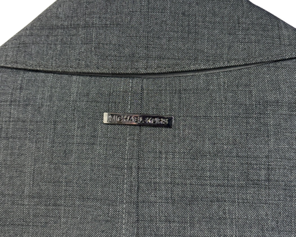 Michael Kors Grey Slim Fit Car Coat