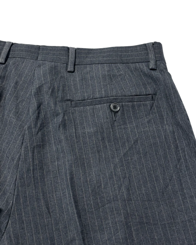Perry Ellis America Charcoal Pinstripe Dress Pants