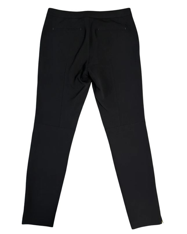 H&M Black Slim Ankle Zip Trousers