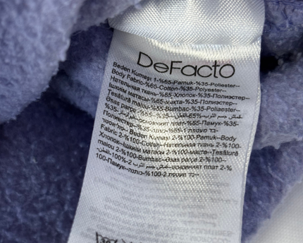 DeFacto Purple Los Angeles Lakers Graphic Hoodie