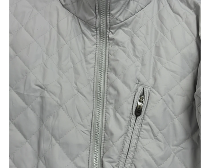 Columbia Grey Quilted Insulated Lightweight Jacket