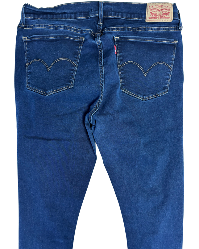 Levi's Dark Blue 710 Super Skinny Jeans
