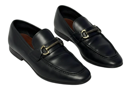 Aldo Men's Black Leather Bit Loafers