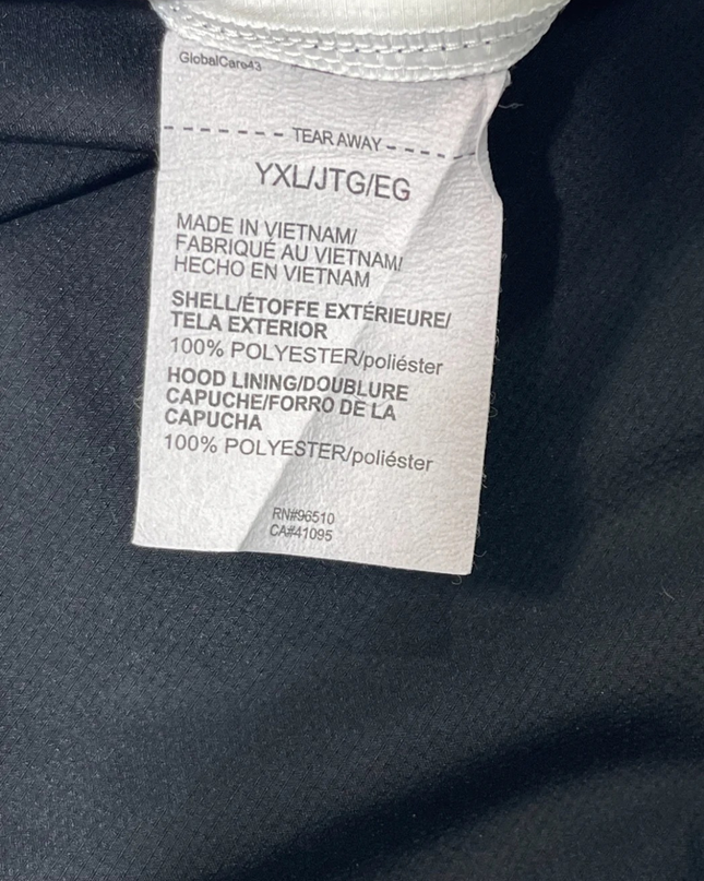 Under Armour Black Hooded Windbreaker Jacket