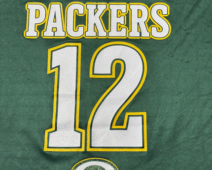 NFL Team Apparel Green Green Bay Packers #12 Fan Jersey