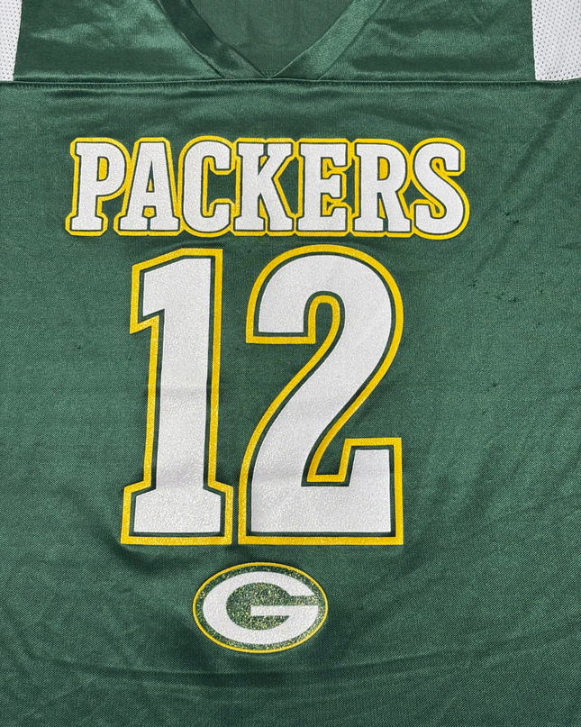 NFL Team Apparel Green Green Bay Packers #12 Fan Jersey