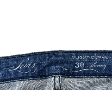 Levi's Blue Slight Curve Skinny Jeans