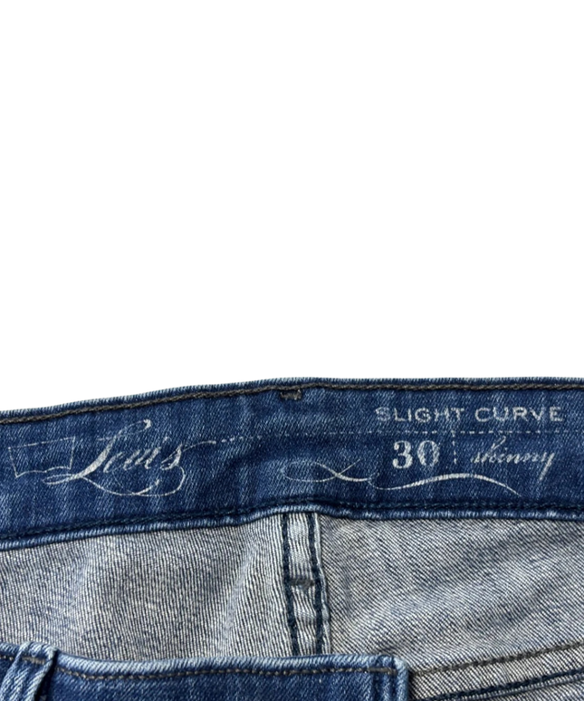 Levi's Blue Slight Curve Skinny Jeans