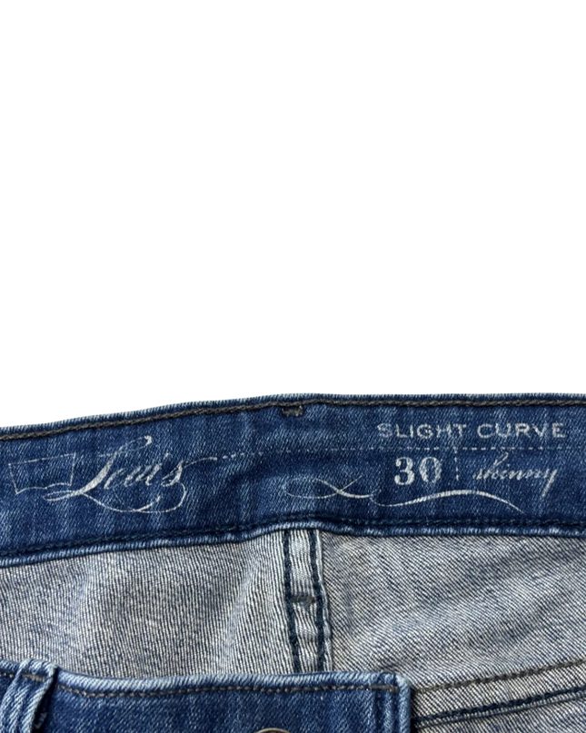 Levi's Blue Slight Curve Skinny Jeans
