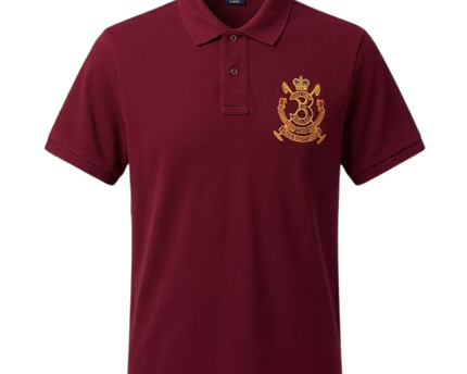Polo Ralph Lauren Maroon Classic Fit Crest Polo Shirt